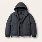 Mingstreet ASC launch still-life | SOD | Mid Length Hooded Down Puffer | Black | ready_now_uncrumpled_replacement