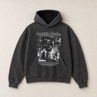 Mingstreet ASC launch still-life | UNKNOWNWORLD | Distressed Washed Graphic Hoodie | Black | ready_now_uncrumpled_replacement