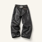 Mingstreet ASC launch still-life | UNKNOWNWORLD | Horsehide Double Knee Work Pants | Black | ready_now_existing_asset