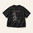 Mingstreet ASC launch still-life | UNKNOWNWORLD | Washed Distressed Graphic T Shirt | Black | ready_now_existing_asset