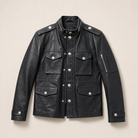 Mingstreet ASC launch still-life | UNKNOWNWORLD | Multi Pocket Horsehide Safari Jacket | Black | ready_now_uncrumpled_replacement