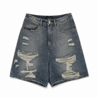 Mingstreet ASC launch still-life | MASONPRINCE | Washed Distressed Denim Shorts | Denim | generated_extra_ready_product_colorway
