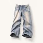 Mingstreet ASC launch still-life | MASONPRINCE | Faded Slub Flared Jeans | Denim | ready_now_existing_asset
