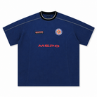 Mingstreet ASC launch still-life | MASONPRINCE | Reconstructed Applique T Shirt | Navy Blue | generated_extra_ready_product_colorway