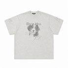 Mingstreet ASC launch still-life | MASONPRINCE | BESTMAN Puppy Graphic Cotton T Shirt | Gray | generated_extra_ready_product_colorway