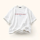 Mingstreet ASC launch still-life | MASONPRINCE | Distressed Embroidered Slub T Shirt | White | ready_now_existing_asset