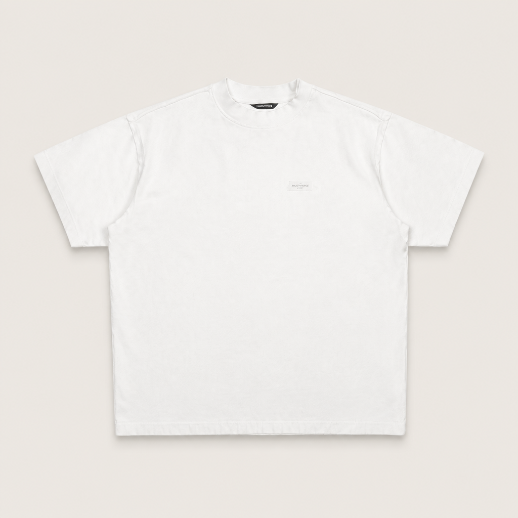 Mingstreet ASC launch still-life | MASONPRINCE | Exposed Seam Tape Print T Shirt | White | generated_extra_ready_product_colorway