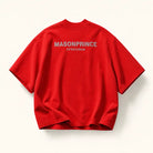 Mingstreet ASC launch still-life | MASONPRINCE | Reflective Heavyweight Cotton T Shirt | Red | ready_now_existing_asset