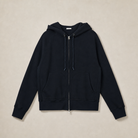 Mingstreet ASC launch still-life | SIMPLE PROJECT | Cotton Blend Zip Up Hoodie | Navy Blue | generated_missing_still_life_expansion