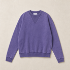 Mingstreet ASC launch still-life | SIMPLE PROJECT | Faded Cotton Crewneck Sweatshirt | Purple | generated_missing_still_life_expansion