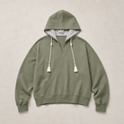 Mingstreet ASC launch still-life | SIMPLE PROJECT | Overlapping Slant Placket Hoodie | Olive | generated_missing_still_life_expansion