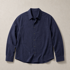 Mingstreet ASC launch still-life | SIMPLE PROJECT | Washed Lyocell Long Sleeve Shirt | Navy Blue | generated_missing_still_life_expansion