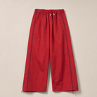 Mingstreet ASC launch still-life | SIMPLE PROJECT | Pleated Wide Leg Nylon Pants | Red | generated_missing_still_life_expansion