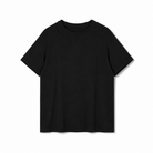 Mingstreet ASC launch still-life | SIMPLE PROJECT | Wool Blend Crewneck T Shirt | Black | generated_extra_ready_product_colorway