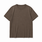 Mingstreet ASC launch still-life | SIMPLE PROJECT | Wool Blend Crewneck T Shirt | Brown | generated_extra_ready_product_colorway