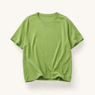 Mingstreet ASC launch still-life | SIMPLE PROJECT | Wool Blend Crewneck T Shirt | Green | ready_now_existing_asset