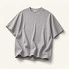 Mingstreet ASC launch still-life | SIMPLE PROJECT | Wool Blend Crewneck T Shirt | Gray | ready_now_existing_asset