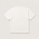 Mingstreet ASC launch still-life | SIMPLE PROJECT | Wool Blend Crewneck T Shirt | White | generated_extra_ready_product_colorway