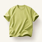 Mingstreet ASC launch still-life | SIMPLE PROJECT | Misaligned Seam Crewneck T Shirt | Green | ready_now_existing_asset