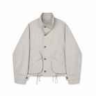 Mingstreet ASC launch still-life | SIMPLE PROJECT | Cotton Nylon High Neck Jacket | Gray | generated_extra_ready_product_colorway
