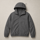 Mingstreet ASC launch still-life | SIMPLE PROJECT | Lightweight Offset Zip Jacket | Gray | ready_now_uncrumpled_replacement
