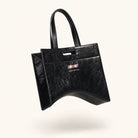 Mingstreet ASC launch still-life | BLINDNOPLAN | Textured Faux Leather Asymmetric Tote | Black | ready_now_existing_asset