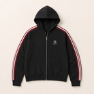 Mingstreet ASC launch still-life | BLINDNOPLAN | Contrast Tape Zip Up Hoodie | Black | ready_now_uncrumpled_replacement