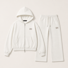 Mingstreet ASC launch still-life | BLINDNOPLAN | Metallic Logo Zip Hoodie Pants Set | White | generated_extra_ready_product_colorway