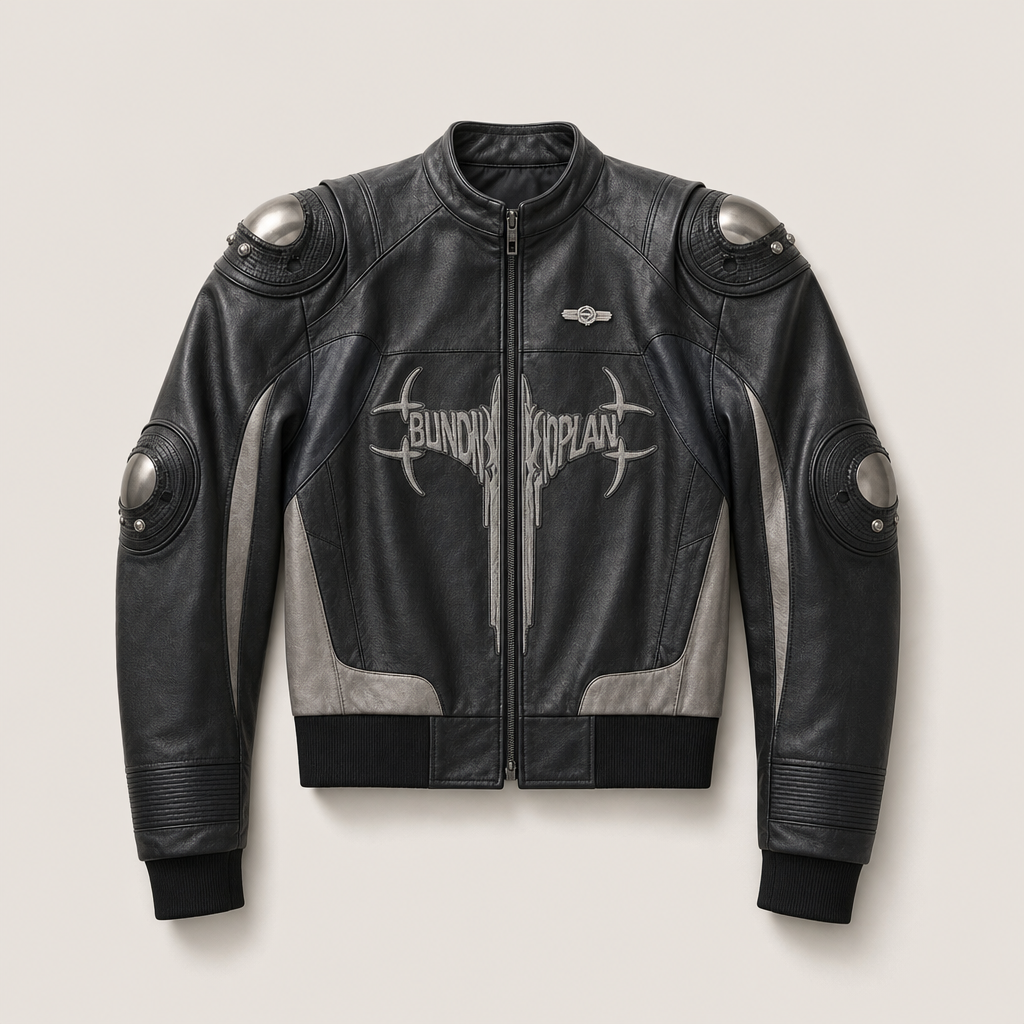 Mingstreet ASC launch still-life | BLINDNOPLAN | Cropped Paneled Faux Leather Moto Jacket | Black | ready_now_uncrumpled_replacement