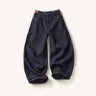 Mingstreet ASC launch still-life | BLINDNOPLAN | Curved Wide Leg Raw Denim Jeans | Denim | ready_now_existing_asset