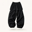 Mingstreet ASC launch still-life | BLINDNOPLAN | Layered Cotton Blend Sweatpants | Black | ready_now_existing_asset