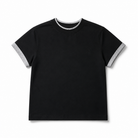 Mingstreet ASC launch still-life | BLINDNOPLAN | Embroidered Mock Two Piece T Shirt | Black | generated_extra_ready_product_colorway
