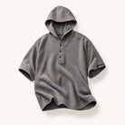 Mingstreet ASC launch still-life | BLINDNOPLAN | Hooded Short Sleeve Polo | Gray | ready_now_existing_asset