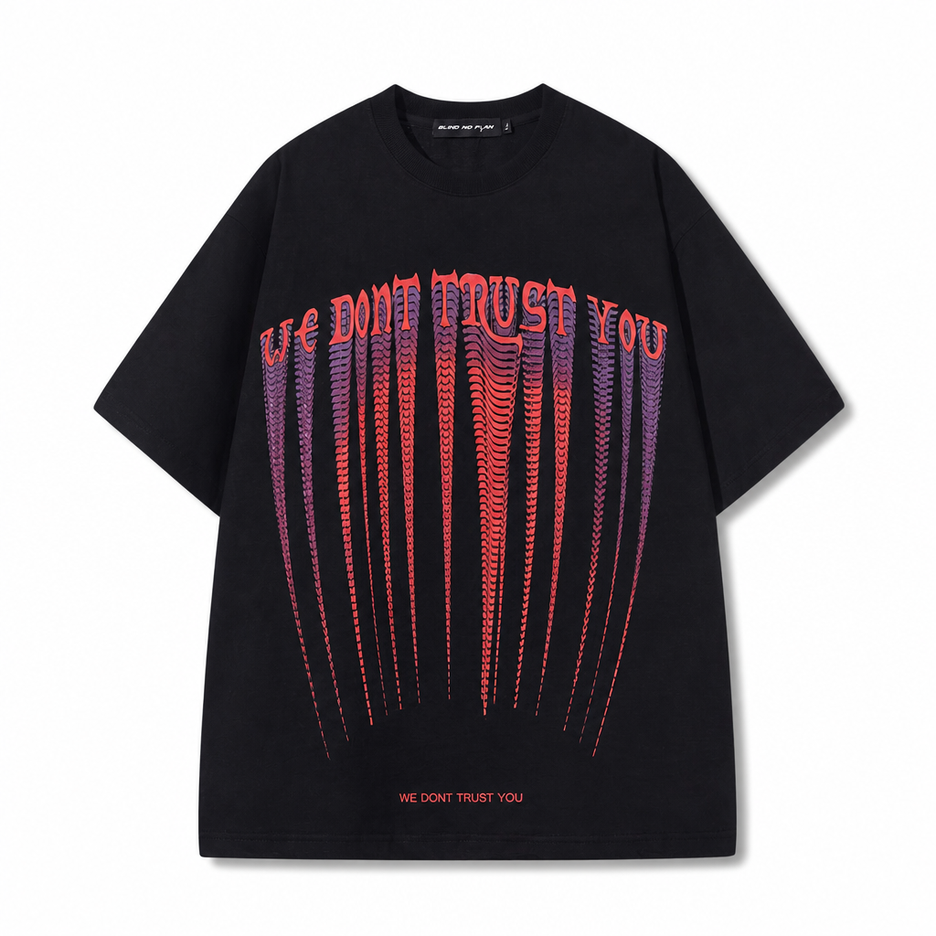 Mingstreet ASC launch still-life | BLINDNOPLAN | Stretched Slogan Print Cotton T Shirt | Red | generated_extra_ready_product_colorway