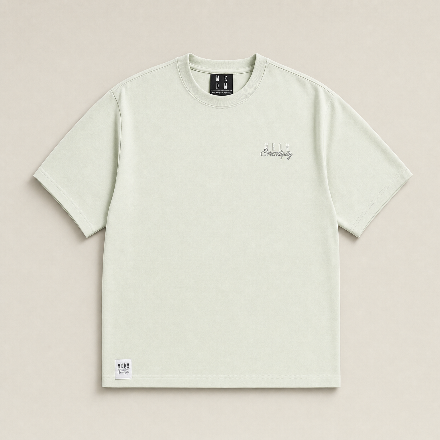 Mingstreet ASC launch still-life | MEDM | Cooling Cotton Blend T Shirt | Mint | ready_now_existing_asset