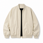 Mingstreet ASC launch still-life | MEDM | Stand Collar Zip Up Windbreaker | Beige | generated_extra_ready_product_colorway