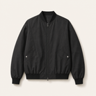 Mingstreet ASC launch still-life | MEDM | Stand Collar Zip Up Windbreaker | Black | ready_now_uncrumpled_replacement