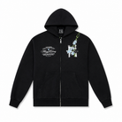 Mingstreet ASC launch still-life | MEDM | Floral Embroidered Zip Up Hoodie | Black | generated_extra_ready_product_colorway