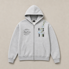 Mingstreet ASC launch still-life | MEDM | Floral Embroidered Zip Up Hoodie | Gray | ready_now_uncrumpled_replacement