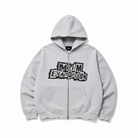 Mingstreet ASC launch still-life | MEDM | Evangelion Distressed Zip Up Hoodie | Gray | generated_extra_ready_product_colorway