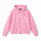 Mingstreet ASC launch still-life | MEDM | 3D Logo Two Way Zip Cotton Hoodie | Pink | generated_extra_ready_product_colorway