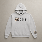Mingstreet ASC launch still-life | MEDM | Animal Print Logo Pullover Hoodie | Gray | ready_now_uncrumpled_replacement
