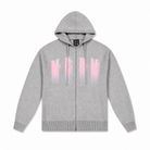 Mingstreet ASC launch still-life | MEDM | Zip Up Hooded Knit Cardigan | Gray | generated_extra_ready_product_colorway