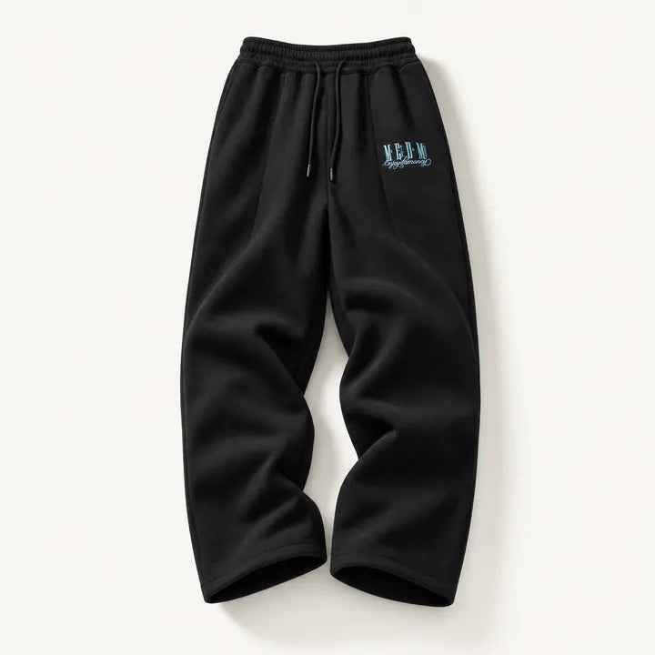 Mingstreet ASC launch still-life | MEDM | Cotton Blend Straight Leg Sweatpants | Black | ready_now_existing_asset