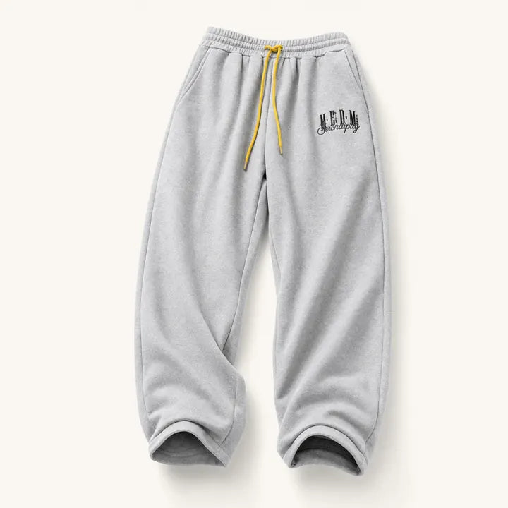 Mingstreet ASC launch still-life | MEDM | Fleece Lined Embroidered Sweatpants | Gray | ready_now_existing_asset