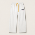 Mingstreet ASC launch still-life | MEDM | Fleece Lined Embroidered Sweatpants | White | generated_extra_ready_product_colorway