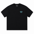 Mingstreet ASC launch still-life | MEDM | Letter Embroidery Cotton T Shirt | Black | generated_extra_ready_product_colorway