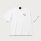 Mingstreet ASC launch still-life | MEDM | Letter Embroidery Cotton T Shirt | White | generated_extra_ready_product_colorway