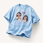 Mingstreet ASC launch still-life | MEDM | Embroidered Heart Cotton T Shirt | Sky Blue | ready_now_existing_asset
