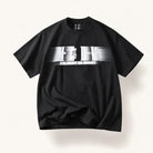 Mingstreet ASC launch still-life | MEDM | Glitch Logo Graphic Cotton T Shirt | Black | ready_now_existing_asset
